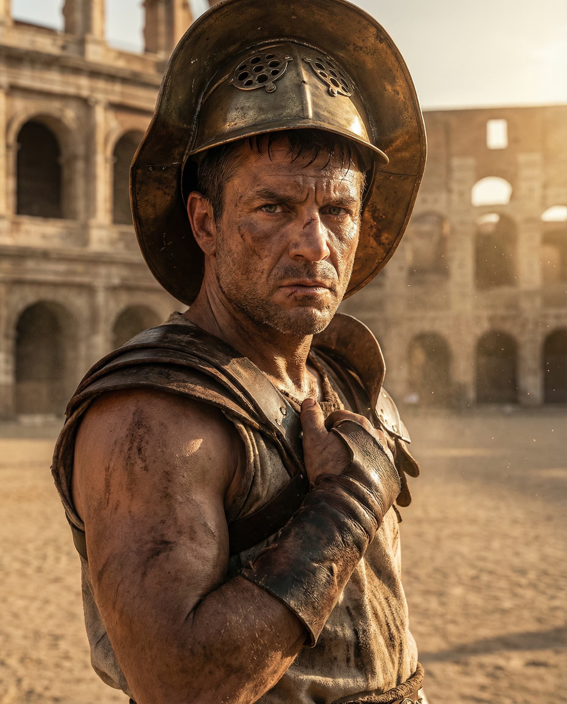 First-person POV as Roman Gladiator — Fighting in the Colosseum
