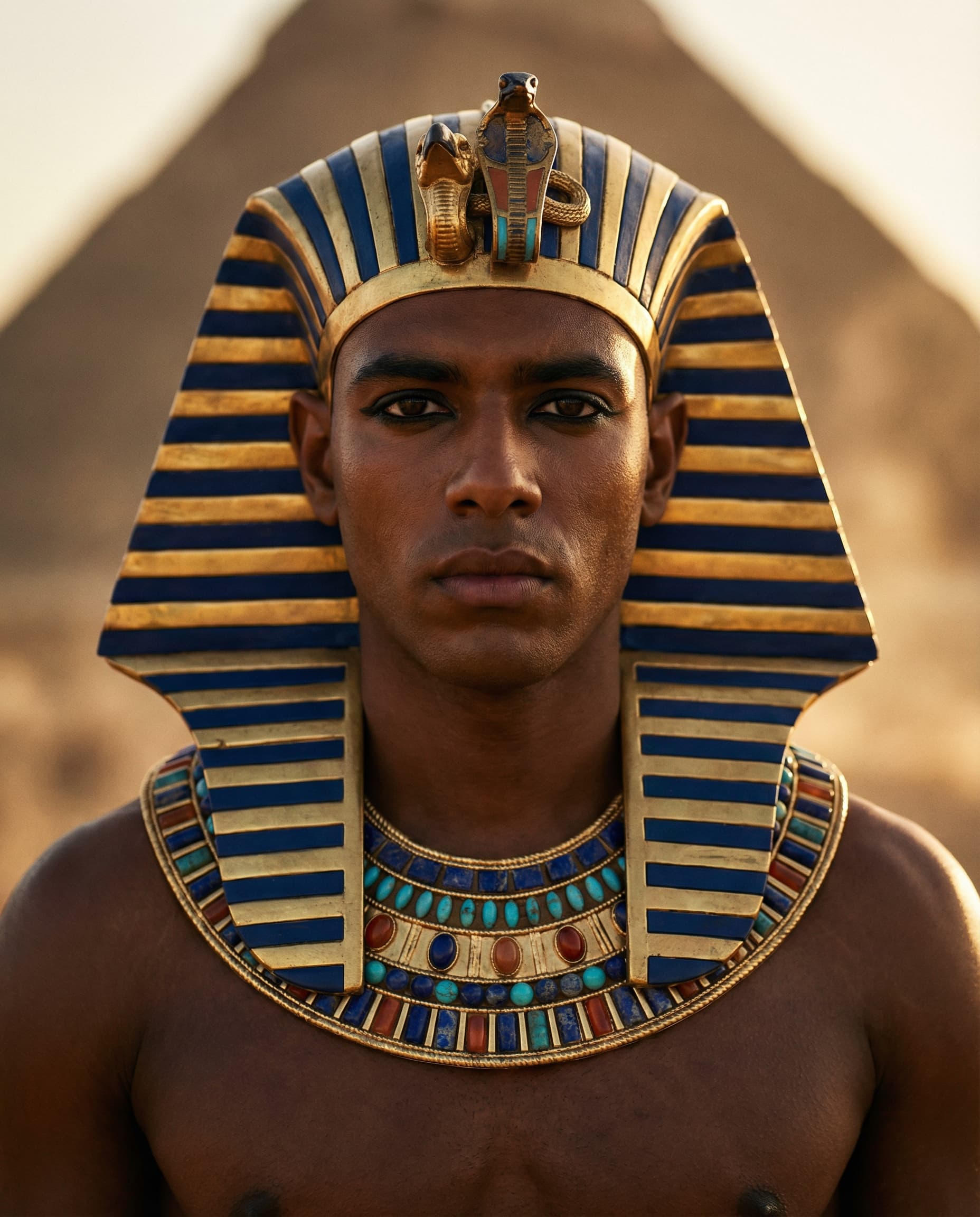 First-person POV as Egyptian Pharaoh — Building the Great Pyramid