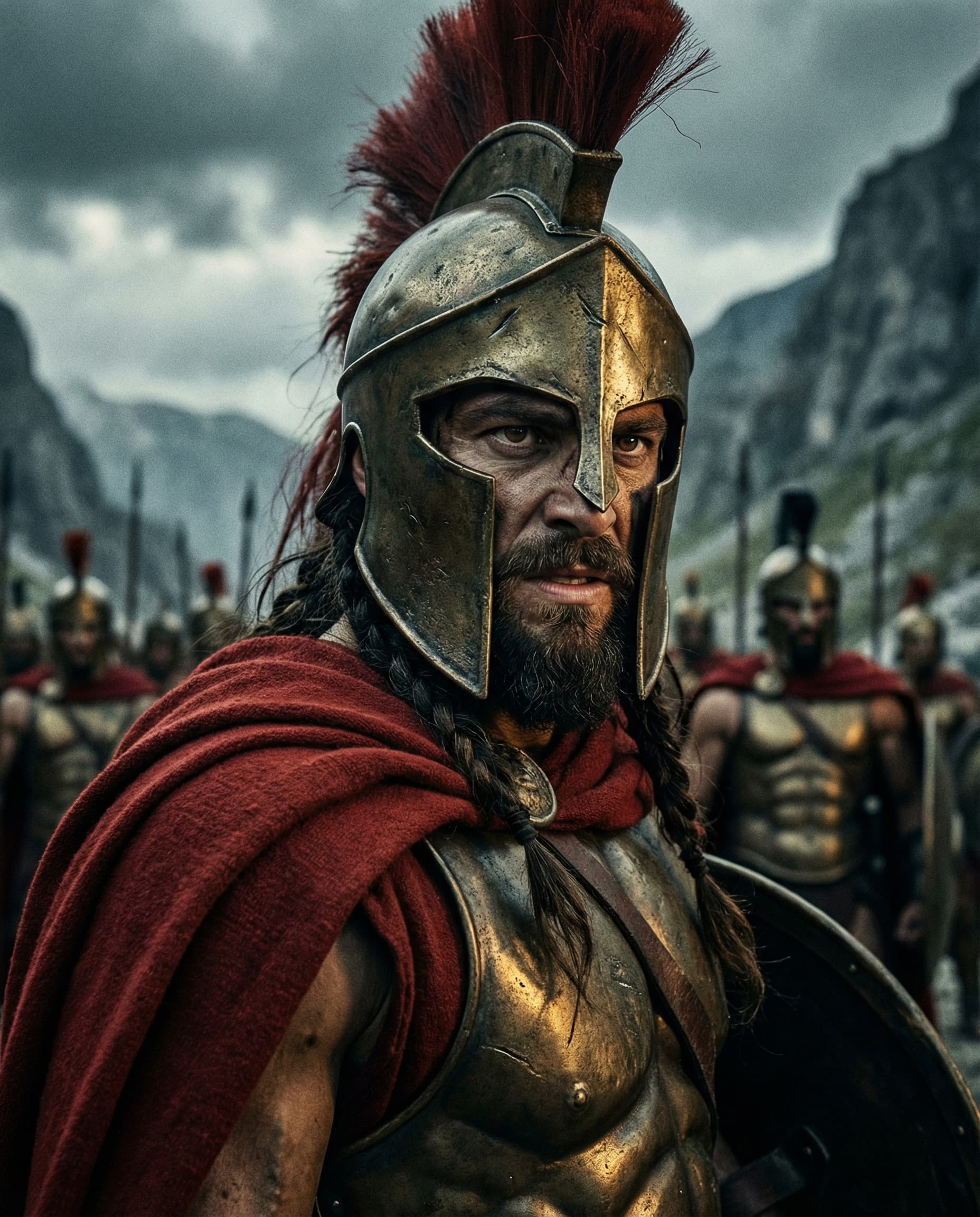 First-person POV as Spartan Warrior — Battle of Thermopylae